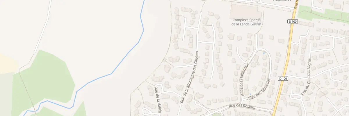 Plan du 15 Rue de la Montagne des Olivier à Acigné