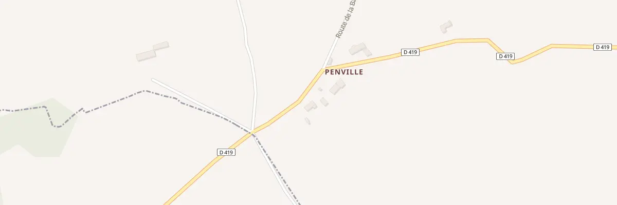 Plan du 3 Rte de l’Etang Bertrand à Morville
