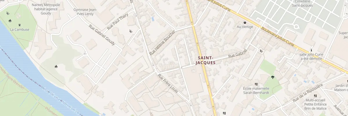 Plan du 11B Rue Frère Alexandre Lemesle à Nantes