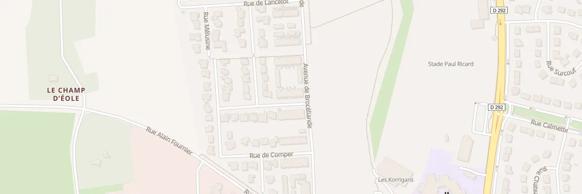 Plan du 25B Av de Brocéliande à Noyal-sur-Vilaine