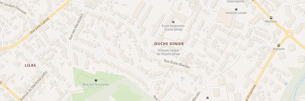 Plan du 30B Rue Emile Blandin à Rezé