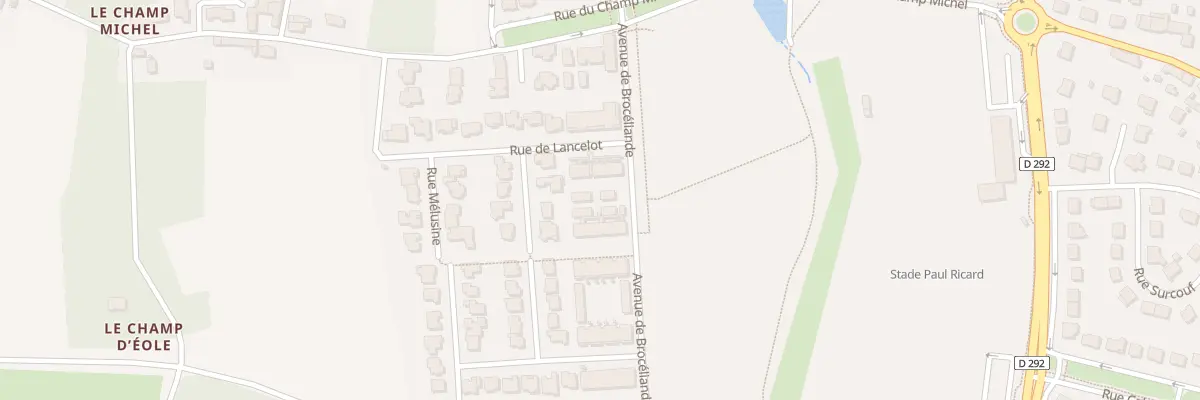 Plan du 23B Av de Brocéliande à Noyal-sur-Vilaine