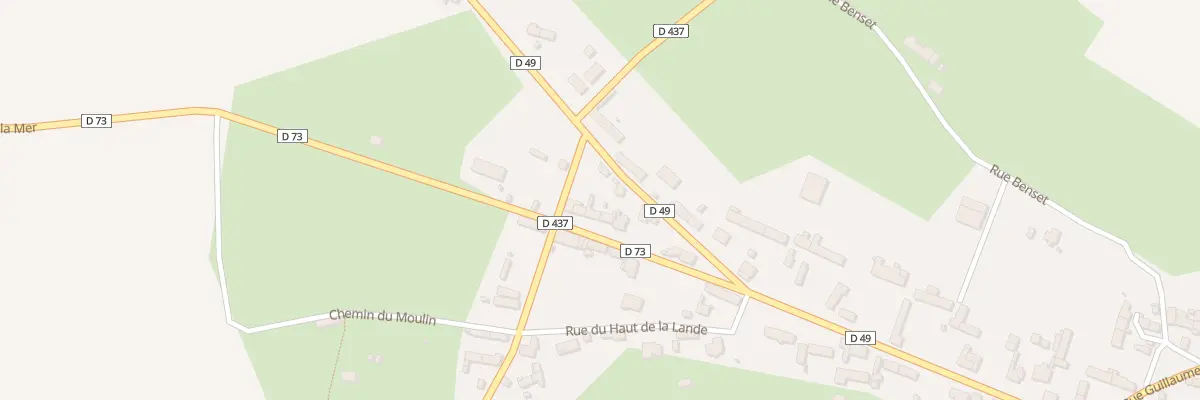 Plan du 64 Rue de la Mer à Montmartin-sur-Mer