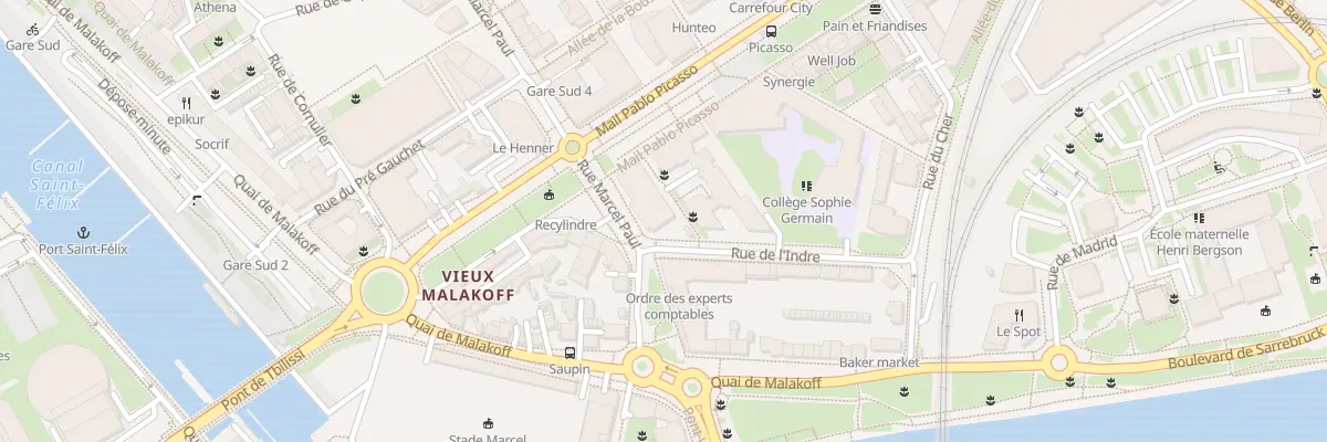 Plan du 6 Rue de l’Indre à Nantes