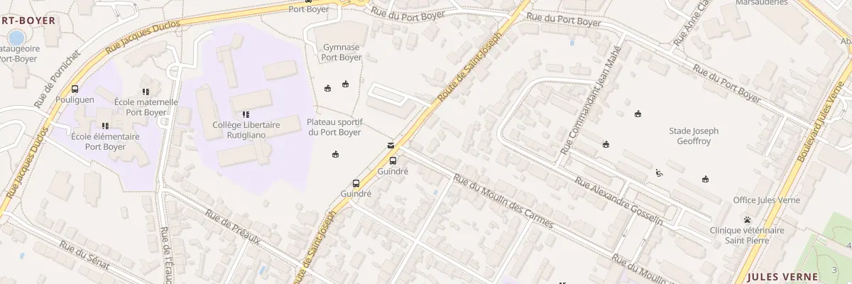 Plan du 114 Rte de Saint Joseph à Nantes