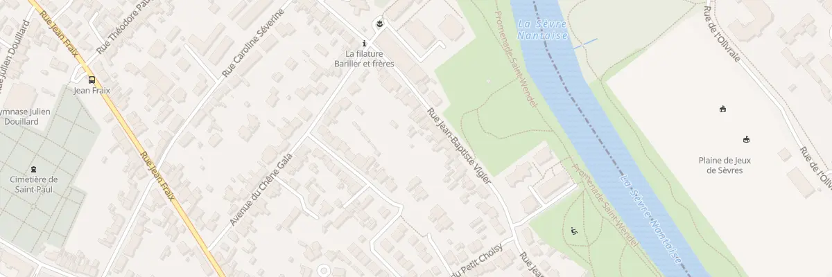 Plan du 126B Rue Jean Baptiste Vigier à Rezé