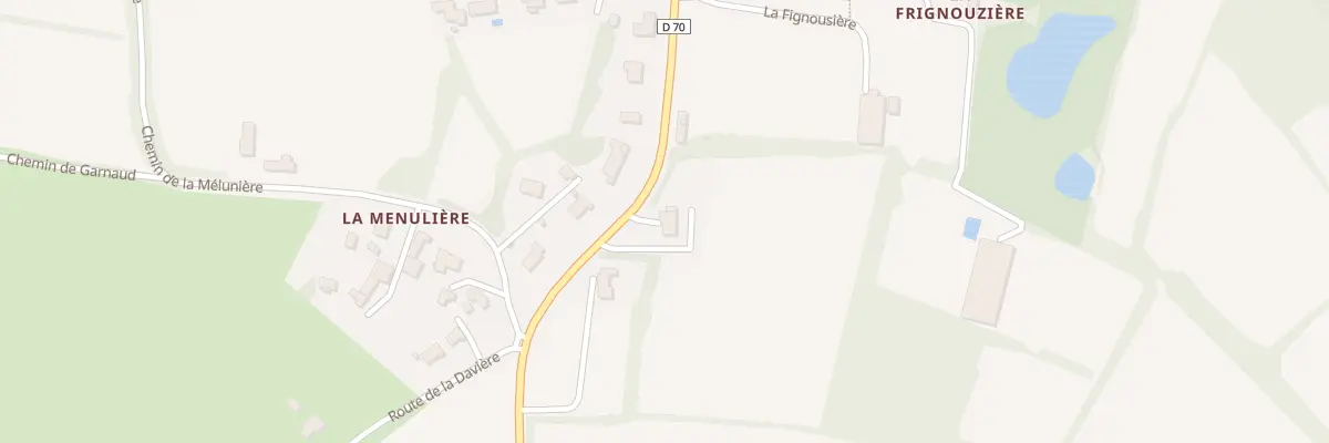Plan du 307 Rue du stade à Poiroux