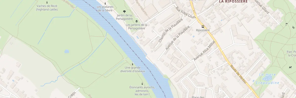 Plan du 11 Che de la Piaudière à Nantes