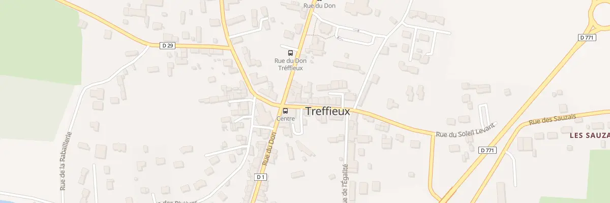 Plan du 3 Rue du Soleil Levant à Treffieux