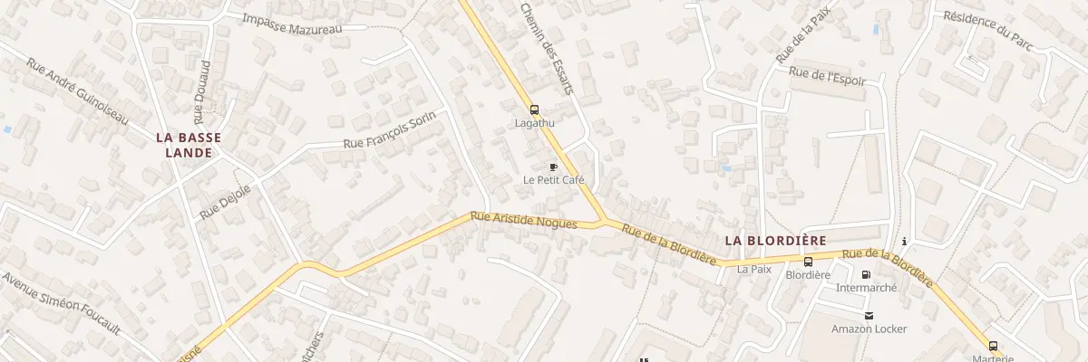 Plan du 3B Rue Maurice Lagathu à Rezé