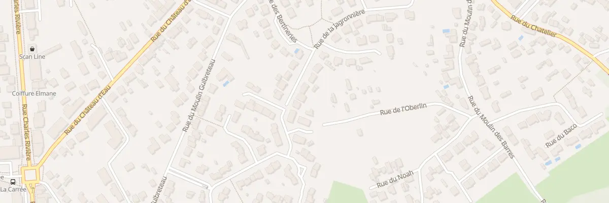 Plan du 13 Rue des Bertineries à Rezé