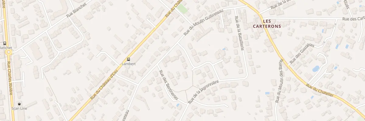 Plan du 29 Rue de la Bataillerie à Rezé