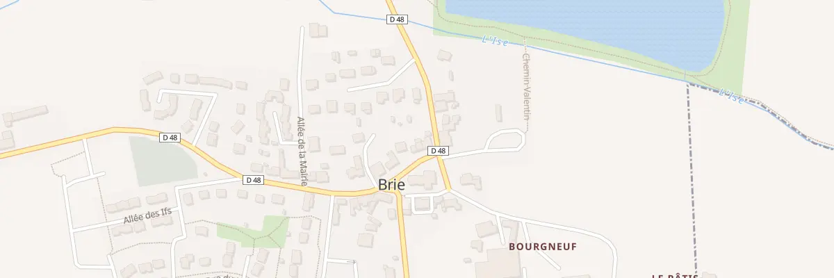 Plan du 6 Rue de Bretagne à Brie