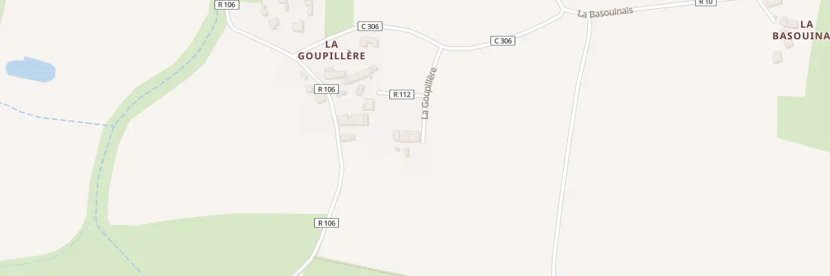 Plan du 8 La Goupillere à Tresbœuf