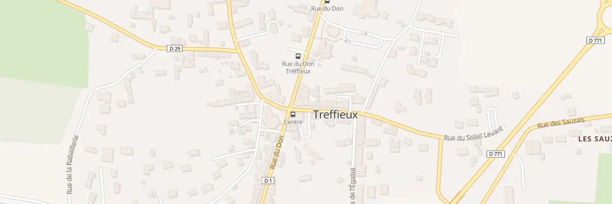 Plan du 2 Rue de la Libération à Treffieux