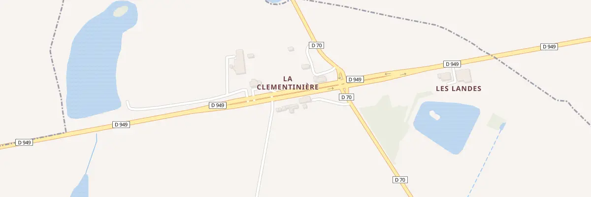 Plan du 3 La Clementiniere à Saint-Hilaire-la-Forêt