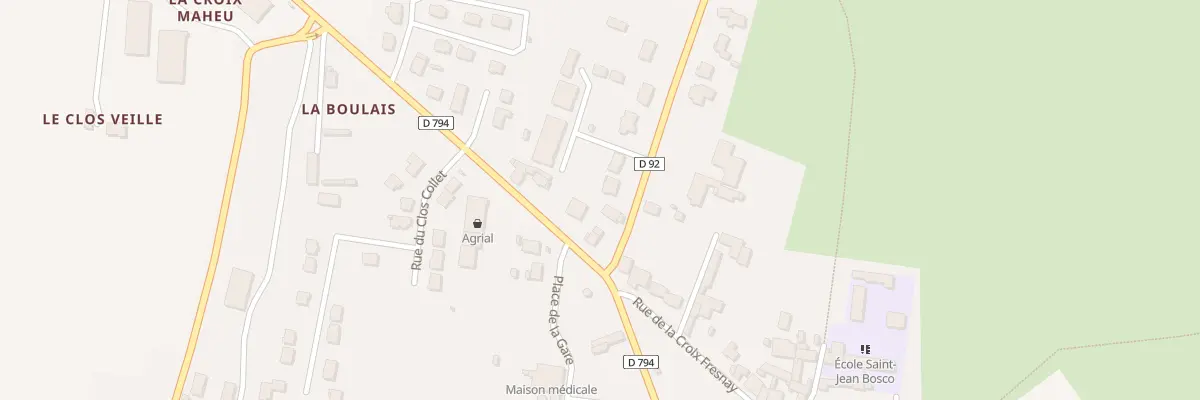 Plan du 4A Rue Raoul Foucher à Sens-de-Bretagne