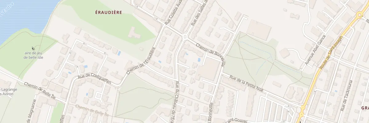 Plan du 42D Rue du Château de l’Eraudière à Nantes