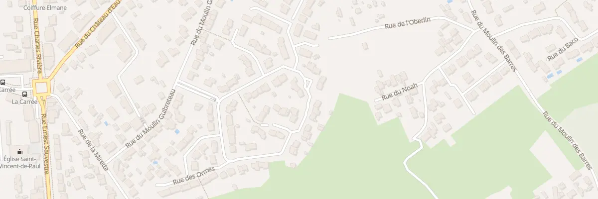 Plan du 4 Rue des Saules à Rezé