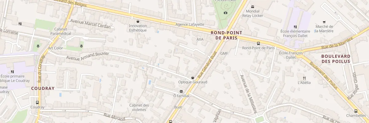 Plan du 18B Rue Gal Buat à Nantes