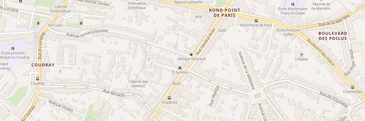 Plan du 30 Rue Gal Buat à Nantes