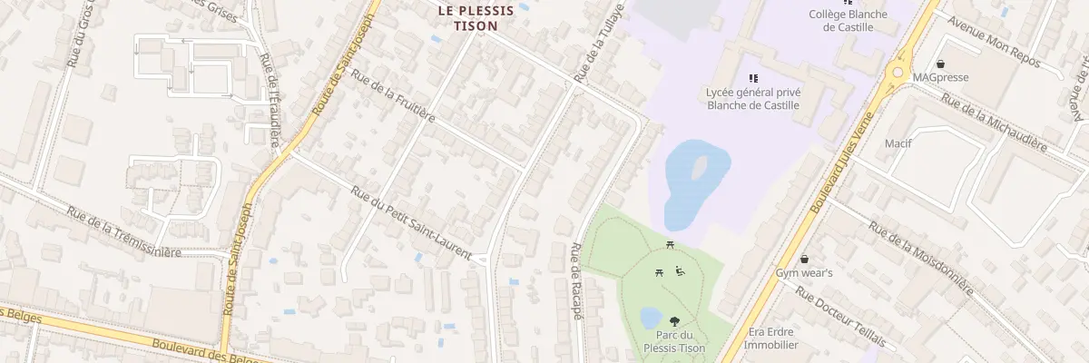 Plan du 53 Rue de la Tullaye à Nantes
