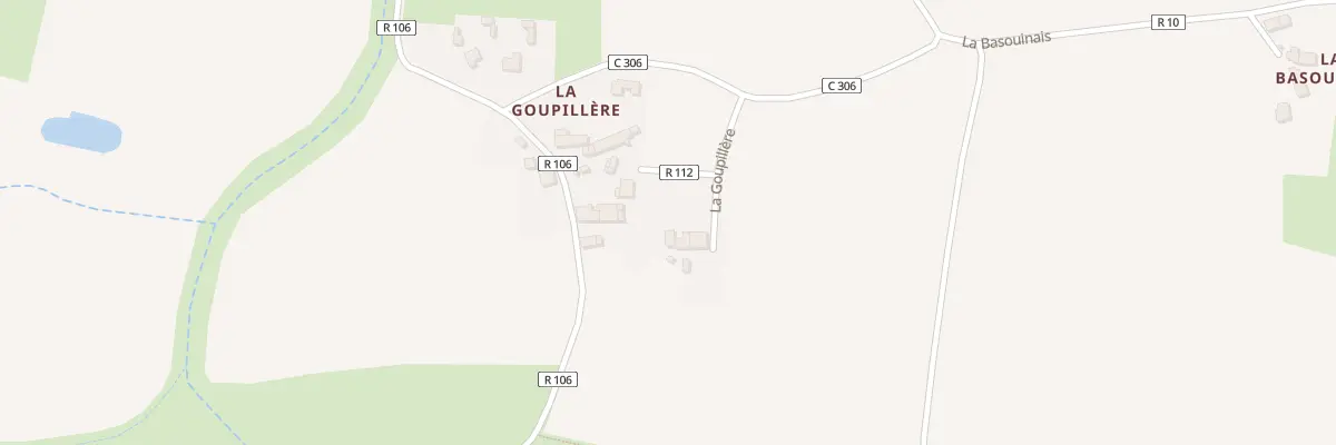 Plan du 6 La Goupillere à Tresbœuf