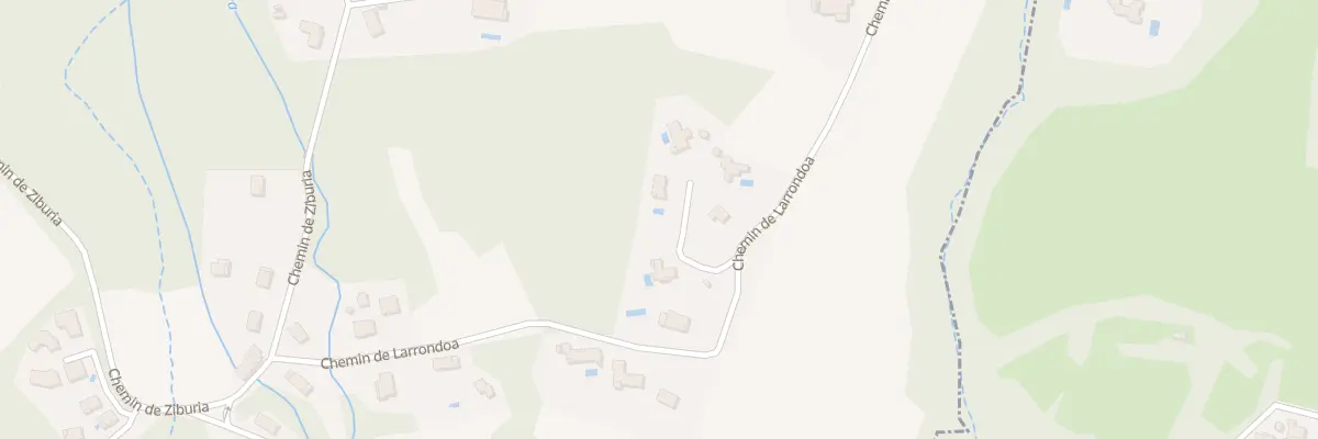 Plan du 11 Che de Larrondoa à Arbonne
