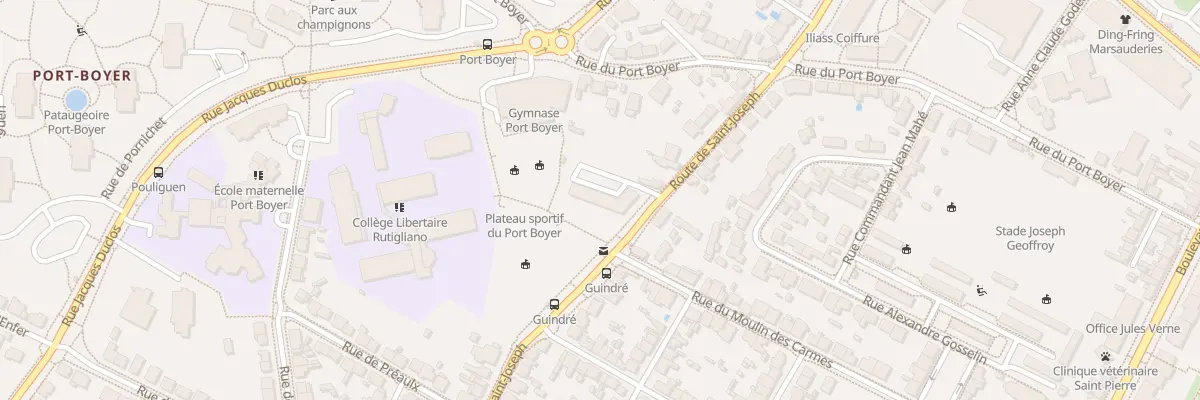 Plan du 129 Rte de St Joseph à Nantes