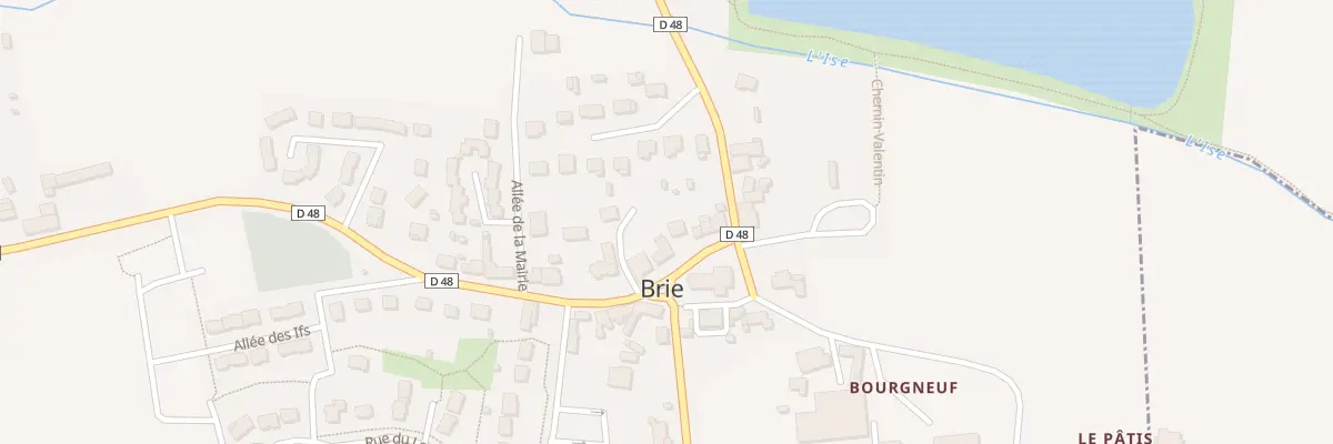 Plan du 8B Rue de Bretagne à Brie