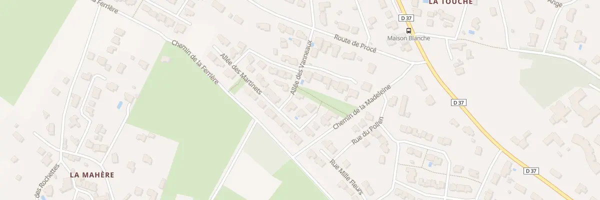 Plan du 101 All des Vanneaux à Sucé-sur-Erdre