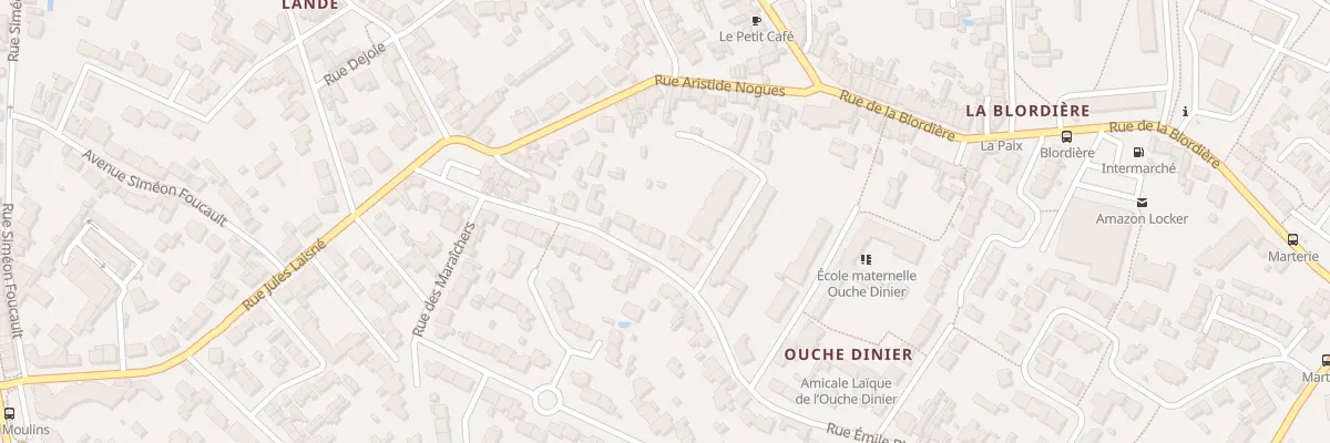 Plan du 42 Rue Emile Blandin à Rezé
