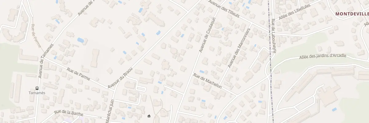 Plan du 31 Av Coulaoun à Biarritz