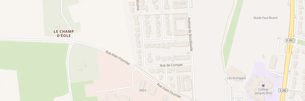Plan du 9 Rue de Comper à Noyal-sur-Vilaine