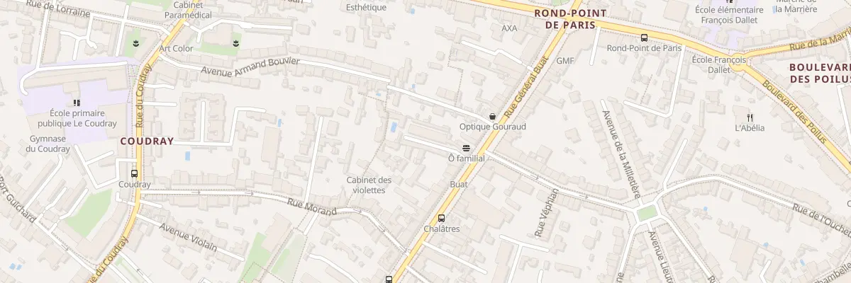 Plan du 36 Rue Gal Buat à Nantes
