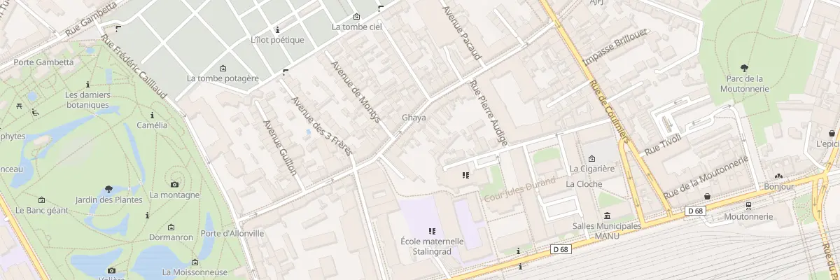 Plan du 115 Rue d’Allonville à Nantes