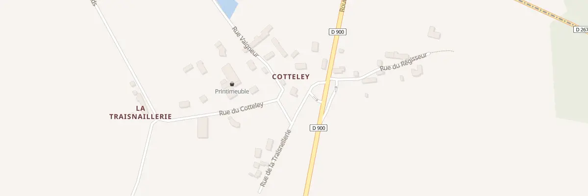 Plan du 8 Rue du Cotteley à Neufmesnil