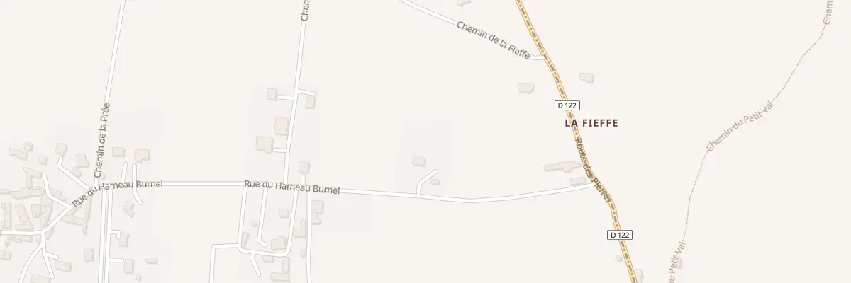 Plan du 1161 Rue du Hameau Burnel à Cherbourg-en-Cotentin