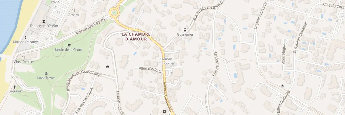 Plan du 24 Av Guynemer à Anglet