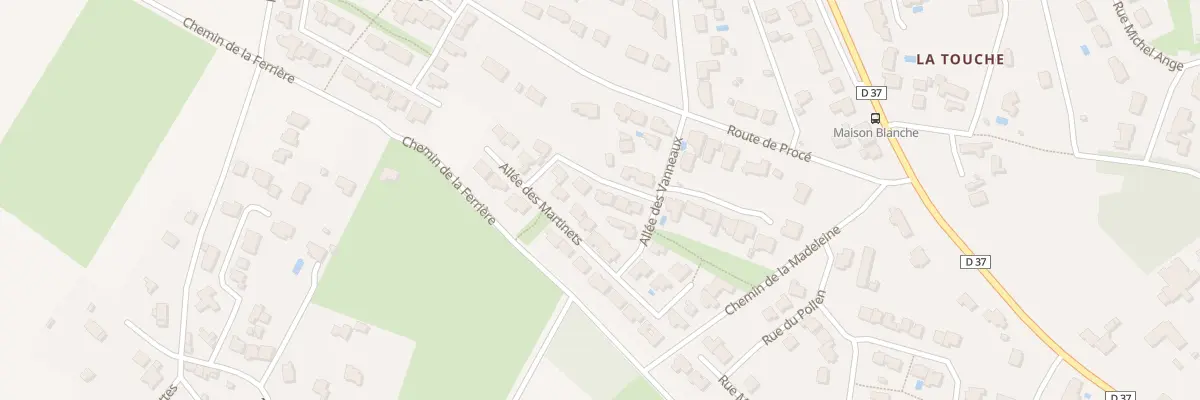 Plan du 33 All des Bergeronnettes à Sucé-sur-Erdre