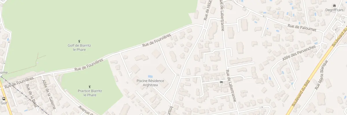 Plan du 9B Rue de Fourvières à Anglet