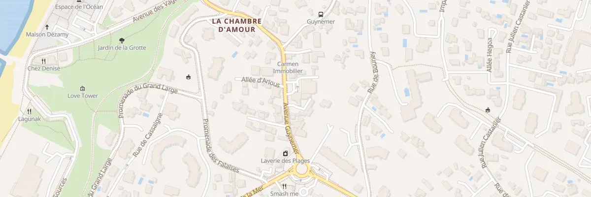 Plan du 20 Av Guynemer à Anglet