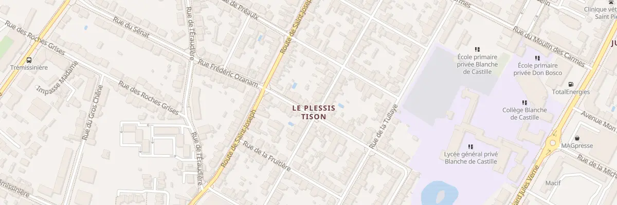Plan du 14 Rue Cheviré à Nantes
