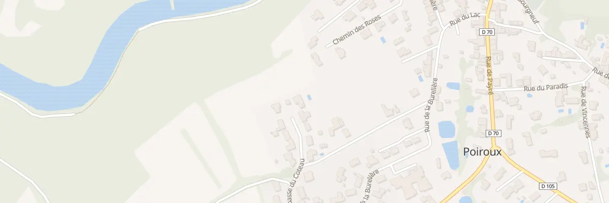 Plan du 84 Imp du Coteau à Poiroux