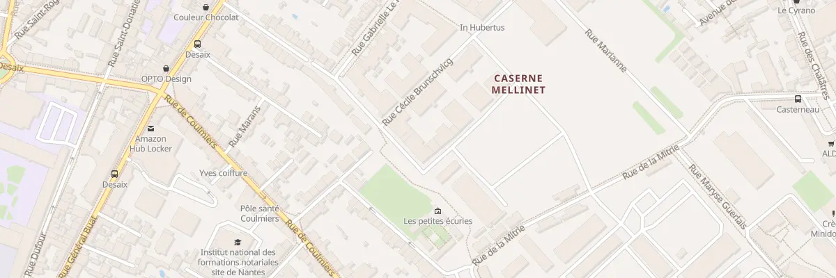 Plan du 4 Rue de la Laïcité à Nantes