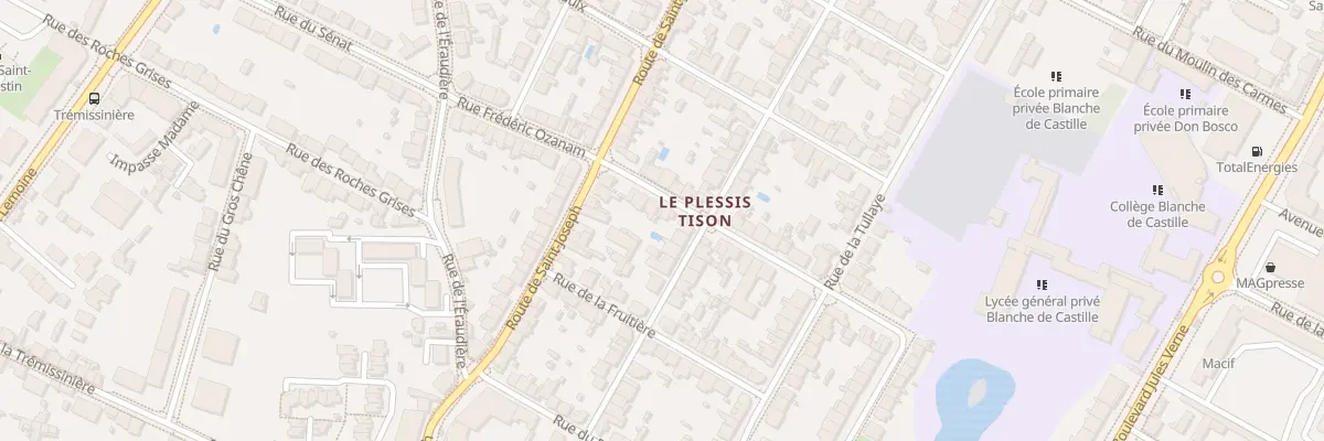 Plan du 11 Rue Cheviré à Nantes