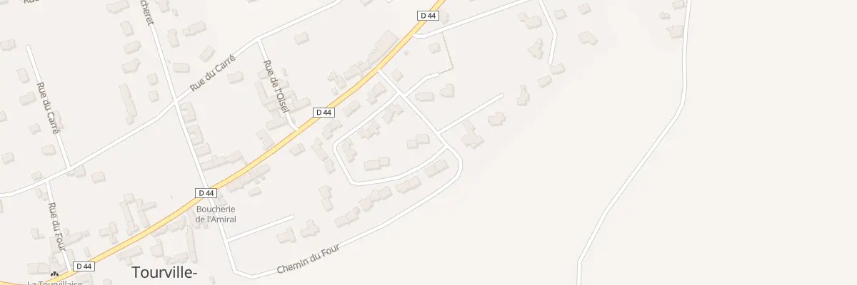 Plan du 433 Rue de la Fontaine Martin à Tourville-sur-Sienne