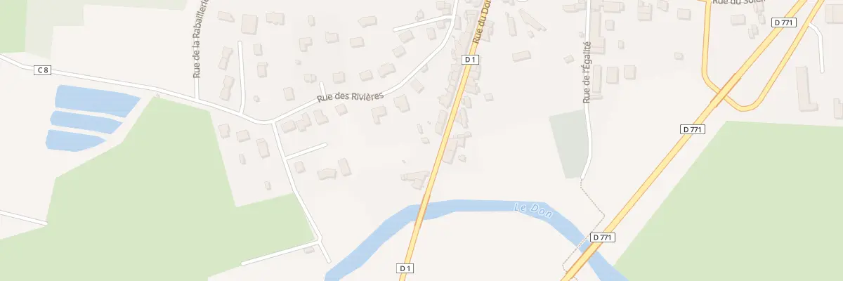 Plan du 30 Rue du Don à Treffieux