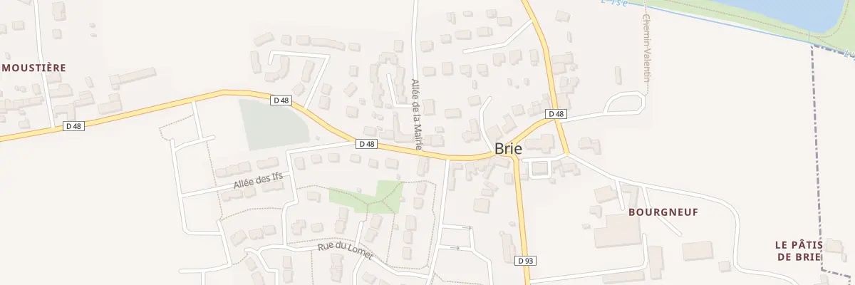 Plan du 20 Rue de Bretagne à Brie
