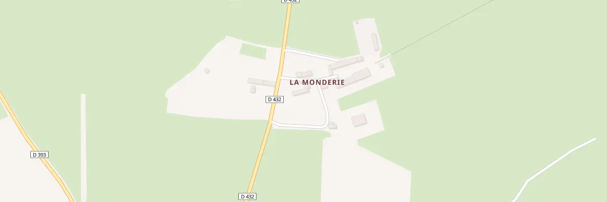Plan du 9 La Monderie à Geffosses